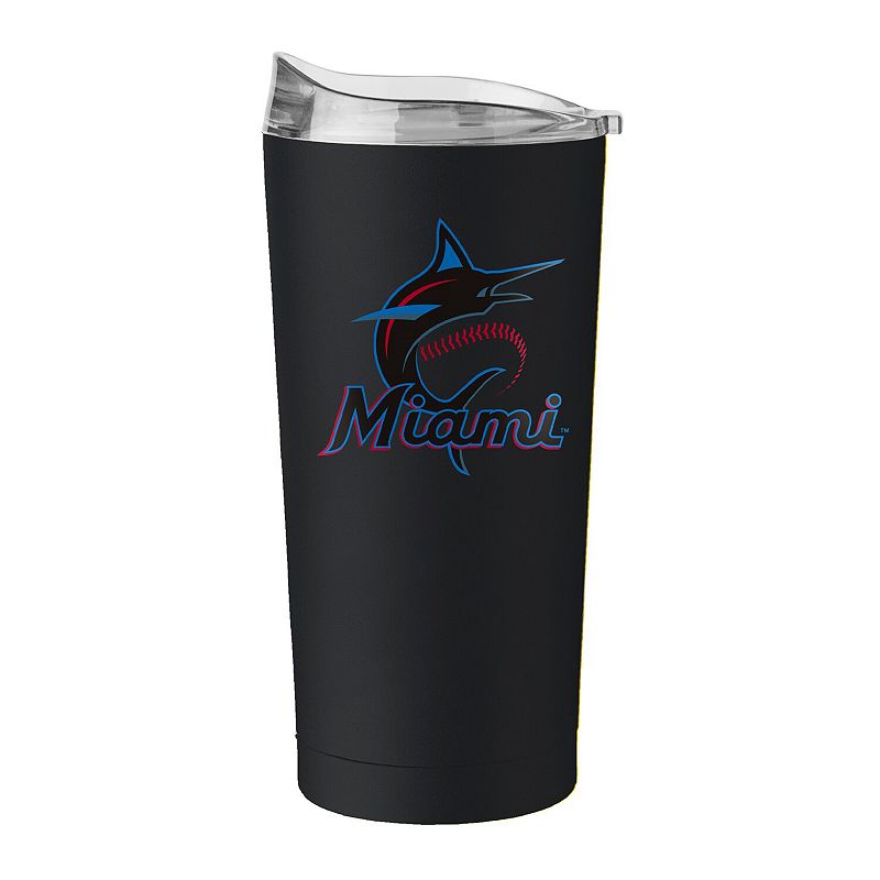 20 Oz Miami Marlins Flipside Powder Coat Tumbler